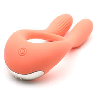 Martin The Couple Toy Stimulator For Ladies And Cock Ring For Gentlemen – KISSTOY (KST-025)